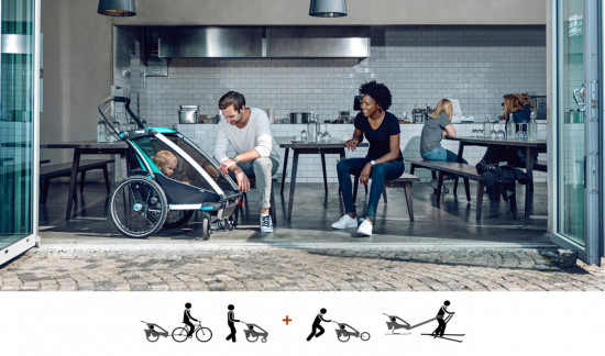 Thule fietskarren
